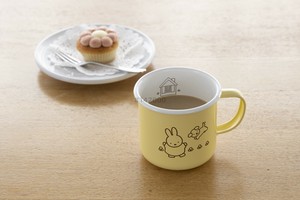 Miffy Fuji-horo Mug Miffy Yellow Pastel 8cm