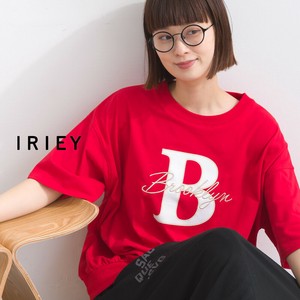 T 恤/上衣 刺绣 天竺棉
