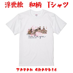 浮世絵　日本　半袖Tシャツ　スーベニア　アート　Ukiyo-e, Japan, Short-sleeved T-shirt, Art　①