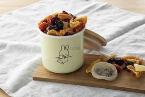 富士珐琅 保存容器/储物袋 密封罐 Miffy米飞兔/米飞 绿色 粉彩 9cm