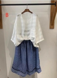 Tシャツ 半袖   ラウンドネック    ゆったり 快適 レディース ファッション    WXB366