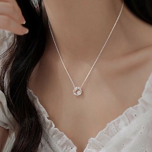 韓国　ネックレス ネックレス レディース　ネックレス シルバー925　メッキ ネックレス シルバー