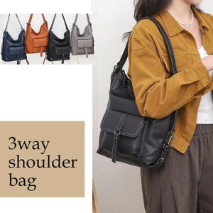 Tote Bag Ladies fashion Shoulder Bag Genuine leather Leather