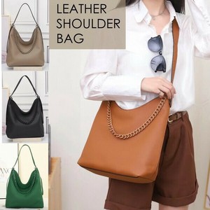 Tote Bag Ladies fashion Shoulder Bag Genuine leather Leather