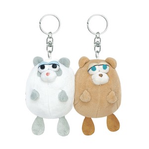ゆるたまニコぬいキーホルダー　くま