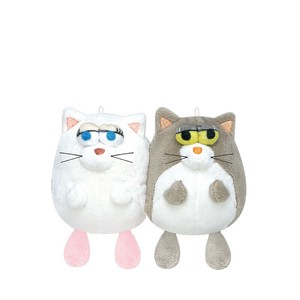 ゆるたまニコぬいキーホルダー　ねこ