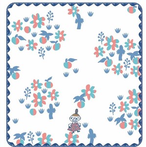 特価処分価格 在庫処分 MOOMIN ムーミン「ブルームデイズ」 ブルー  ウォッシュタオル