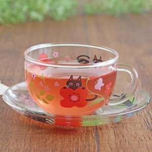 NEKOにゃ〜ご　耐熱カップ＆ソーサー　1客