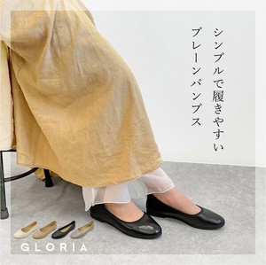 【2025秋冬新作8月入荷】【予約販売】合皮ラウンドパンプス　レディース　婦人　パンプス　靴