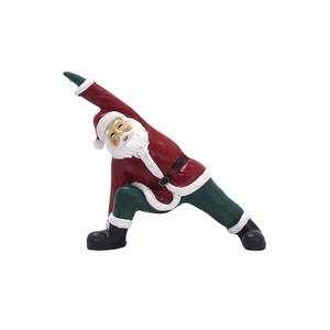 【10月中旬入荷予定】☆YOGAサンタ　J　体の脇を伸ばすポーズ