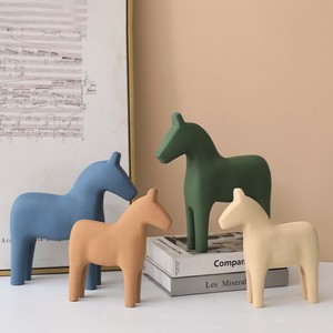 木馬 インテリア装飾品  テーブル 置物  DYLA663