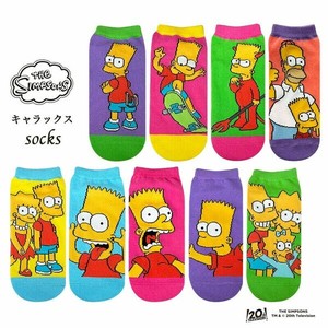 SALE!!レディース靴下 "シンプソンズ" /バート ホーマー リサ バート兄妹 マージ