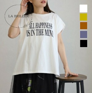 【LA BRILLER】英字Tシャツ　全5色