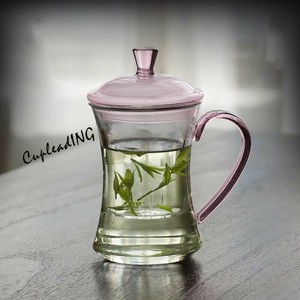 ＜人気商品＞激安セール ガラスのティーカップ ろ過付き 大人気 花茶のティーカップ 蓋付き