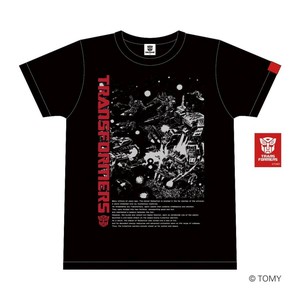 TRANSFORMERS トランスフォーマー Tシャツ03 VSアート：メトロフレックスVSダイナザウラー
