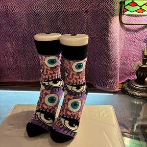Crew Socks Purple Socks