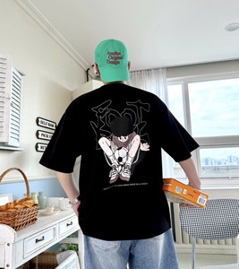 【2025春夏新作】フットサルボーイ ユニークイラストプリントTシャツ