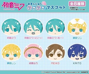 初音ミク　おまんじゅうにぎにぎマスコット