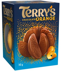 チョコレート　オレンジミルク 145g【割ってシェアするチョコレート　イギリス　叩いて割る　楽しい】