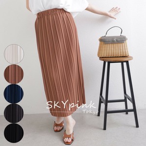 【2025SS新作入荷】セミタイトプリーツスカート　 skypink東京