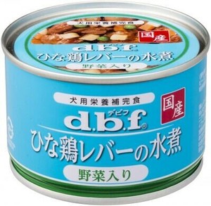 ひな鶏レバーの水煮野菜入り　150g　犬用フード