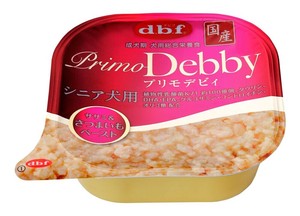プリモデビィ　シニア犬用　ササミ&さつまいもペースト　95g　犬用フード
