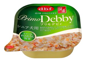 プリモデビィ　シニア犬用　ササミ&すりおろし野菜　95g　犬用フード