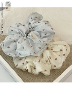 Scrunchie Flower Floral Pattern