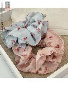 Scrunchie Flower Small Floral Pattern