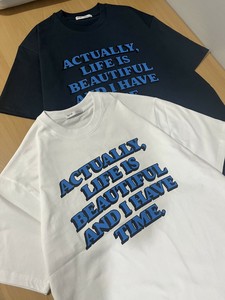 【2025春夏新作】レタリンググラフィックTシャツ＜ユニセックス＞