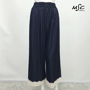 Full-Length Pant Waist Polka Dot