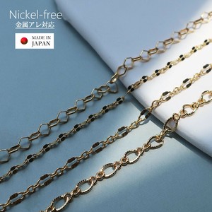 Gold Bracelet Nickel-Free Ladies fashion Made in Japan