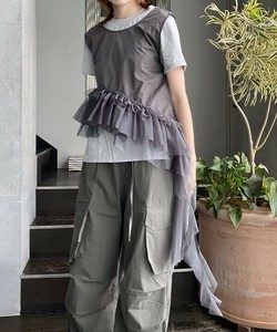 【2025春夏新作】ラメッチュノースリBL