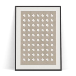 アートポスター【 パターン スリット】 B3　A2　B2　A1　B1　30×40　40×50　50×70　60×90 北欧　抽象画