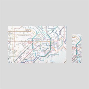 鉄道路線図ブックカバー首都圏日本語
