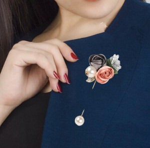 花　ブローチ 卒業式  おしゃれ ブローチ  服装 入学式 入園式  結婚式 華やか　ブローチ キラキラ