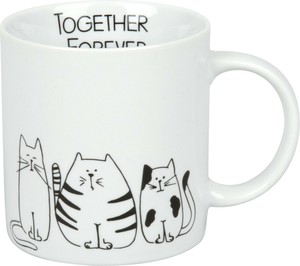【中部倉庫】Funny Cats 可愛いネコ達  Mug