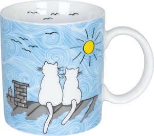 【中部倉庫】Funny Cats 昼のネコ達  Mug