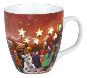 【中部倉庫】Glow in the Dark スターの行列 マグ（蓄光）