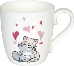 【中部倉庫】ラブリーキャッツ-抱きしめる  Mug (BC)