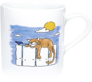 【中部倉庫】Funny Cats Cat by day  Mug