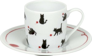 【中部倉庫】Funny Cats 赤いリボンのネコ espresso