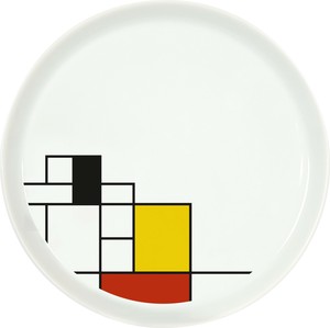 【中部倉庫】Hommage to Mondrian plate O 20 cm