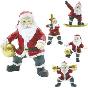 《予約：25年10月以降》【楽しいクリスマスに】人気のヨガサンタ新シリーズ クリスマス スポーツサンタ