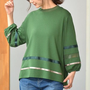 T-shirt Cut-and-sew 8/10 length