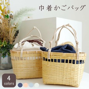 和服包 粉色 束口袋