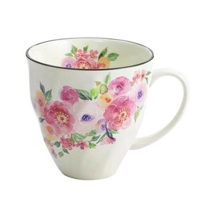 セラミック藍 花音色マグカップ ピンク 03944