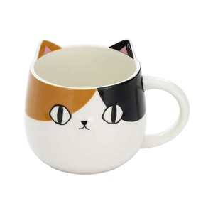 にゃん屋 猫3兄弟 顔マグカップ mike 13338