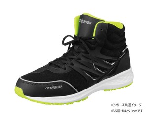 福山ゴム工業　作業靴 CITY HUNTER 700　25.0cm ブラック EE70300