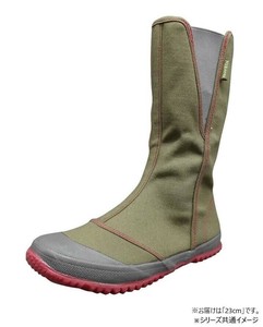 福山ゴム工業　作業靴 ノーカーズ NK-10　23.0cm カーキ EE90000